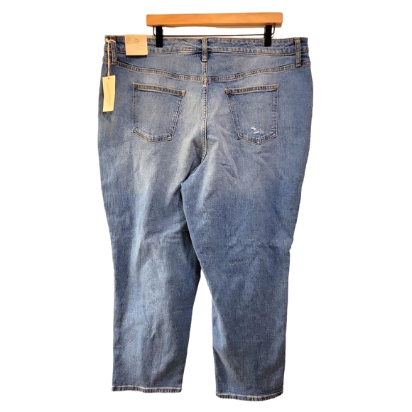 Universal Thread, NWT, Jeans, High-Rise 90s Slim, Distressed, Women's sz 20 Reg, - Picture 2 of 4